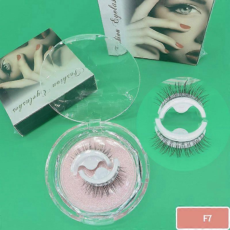 Reusable Self-Adhesive Eyelashes Natural Multiple reversible glue-free eyelashes