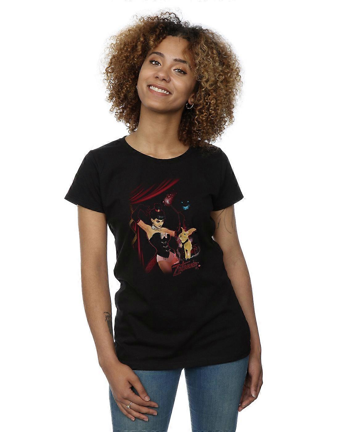 Bombshell de Zatanna cubierta t-shirt DC Comics mujer