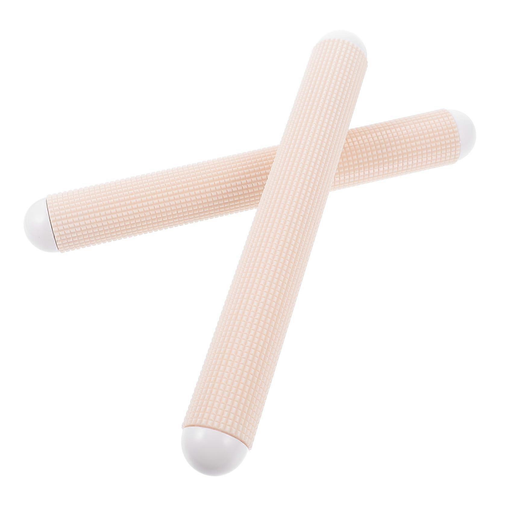 2Pcs Large Nonstick Rolling Pin Set for Baking, Smooth Surface Heavy Duty Pastry Roller