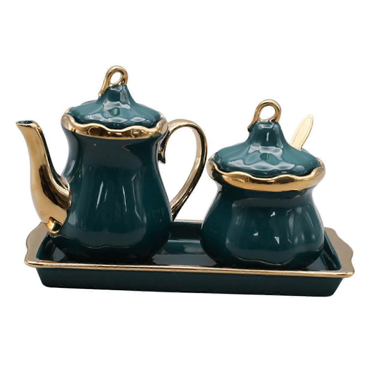 Ceramic Spice Jar  Seasoning Container for Kitchen and Restaurant Easy Clean Stable Base