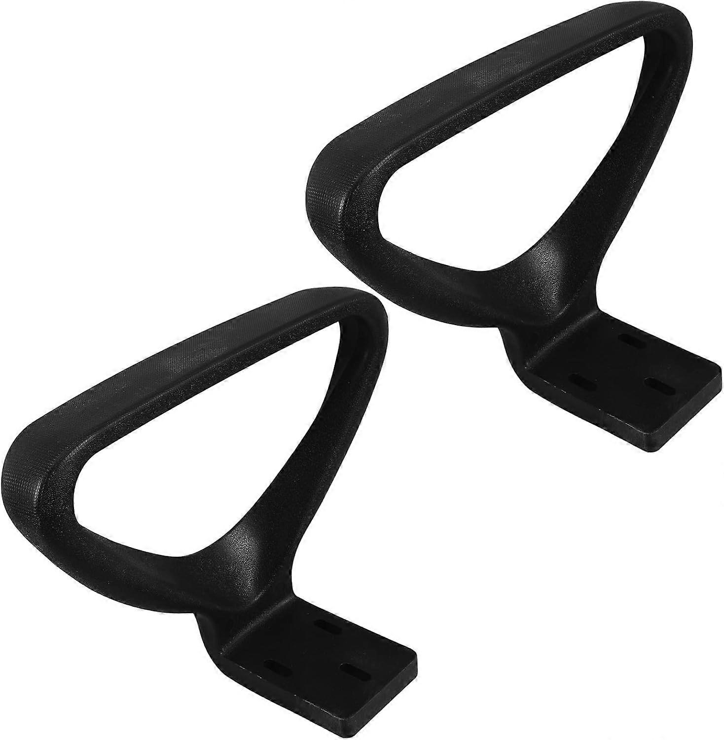 2-piece sturdy plastic replacement armrest set