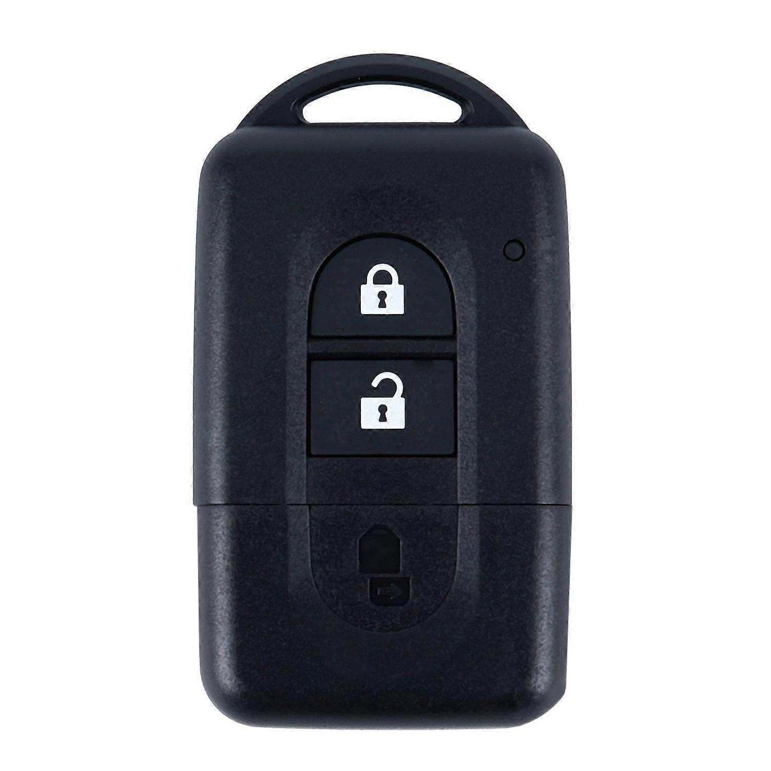 2 Button Remote Key FOB Case For MICRA JUKE NAVARA