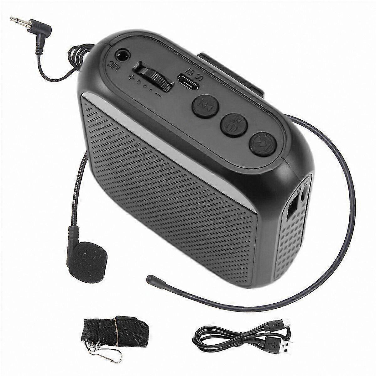 Rechargeable Portable Voice Amplifier Headset for Teaching, Training, and Guided Tours