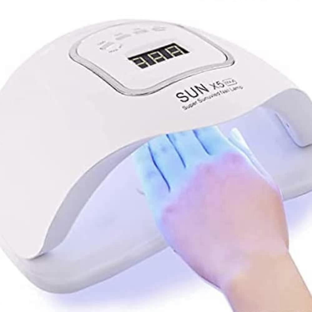 UV LED Nail Lamp Gel Polish Dryer with LCD Display, Smart Sensor, USB Powered, 3 Timer Modes