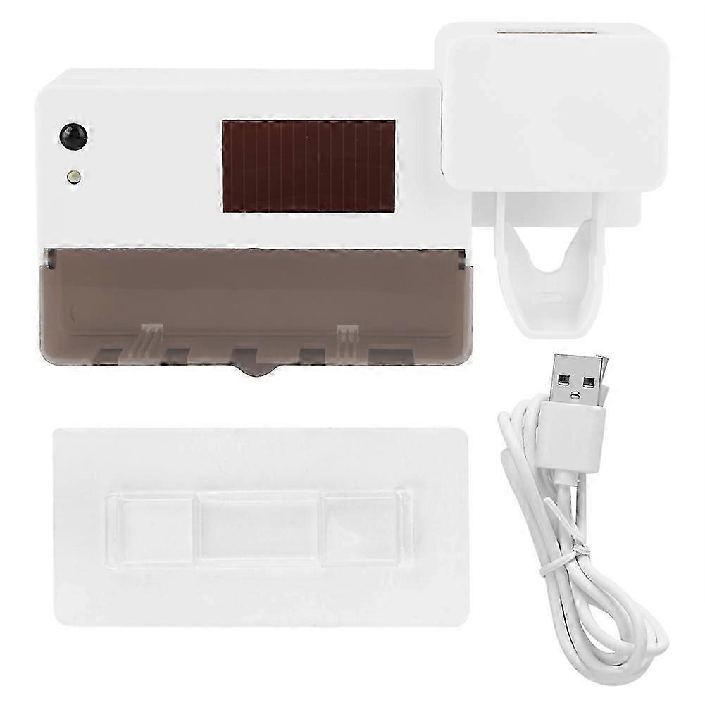 Bathroom USB Solar Sterilization Disinfection Toothbrush Holder Automatic Toothpaste Dispenser Squeezer