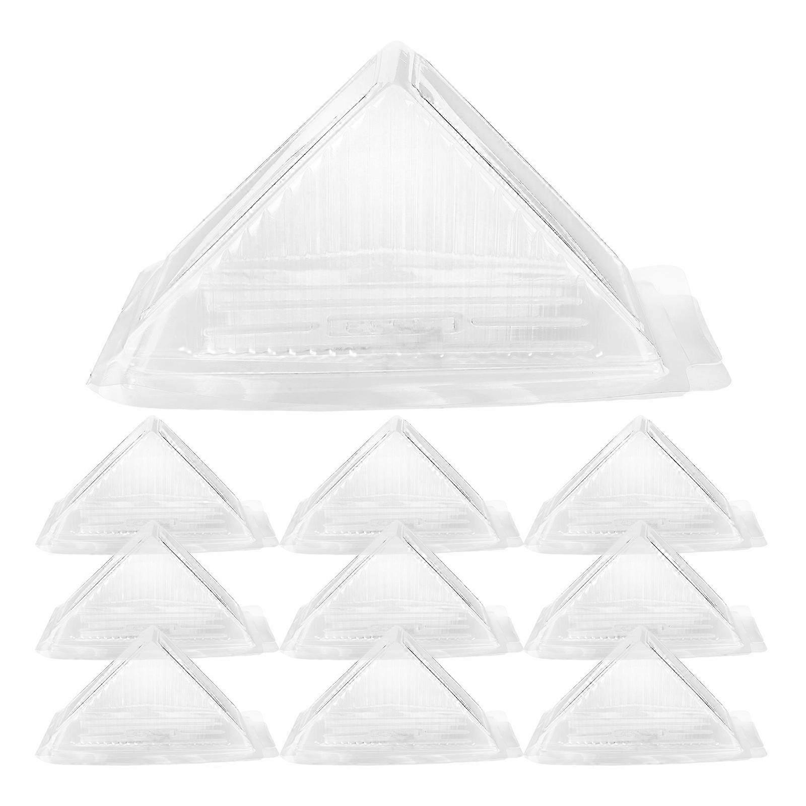 Triangle Sandwich Containers Birthday Party Christmas 100Pcs