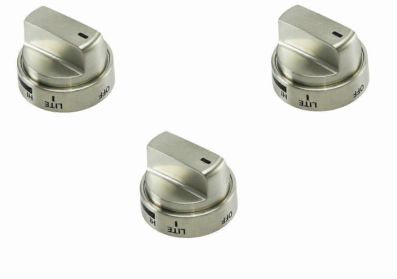 Range Knobs Set for LG LDG3011ST – Stainless Steel Replacement, Precise Temperature Control