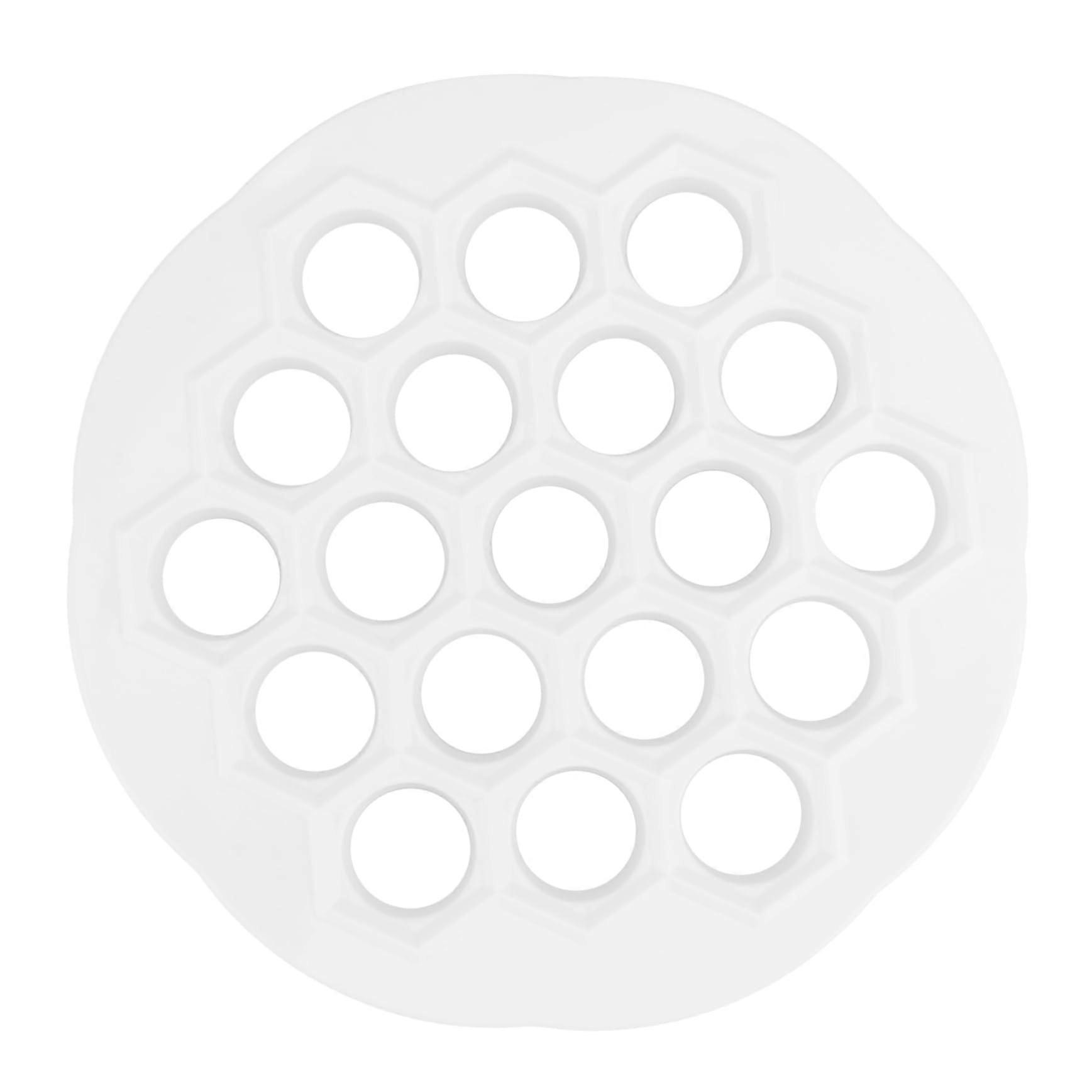 19 Hole Dumpling Maker Mold Plastic Press Tool for Fast DIY Dumpling Molding Kitchen Use