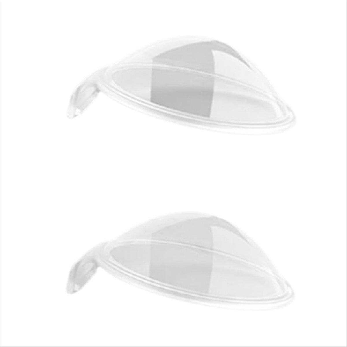 2PCS PC Lens Cap for 360 Action Camera HD Lens Guard