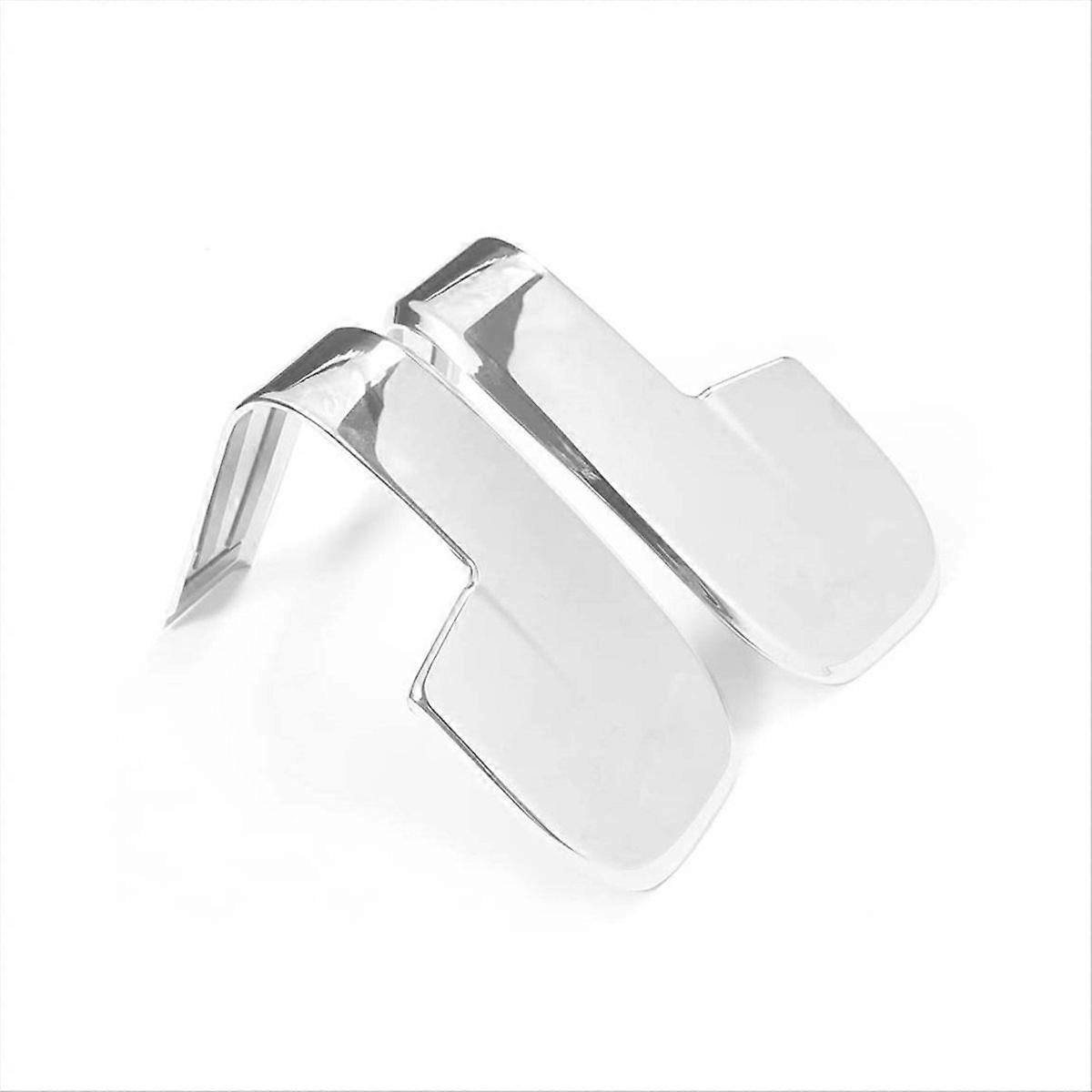 Car Rearview Side Mirror Cover Decoration Trim - ABS Silver