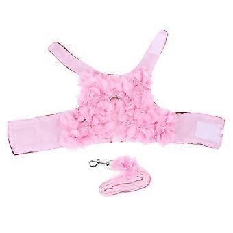 Pet Supplies Dog Traction Rope for 2Pcs Stereo Flower Traction Rope