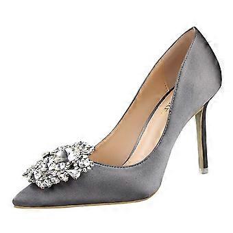 Damespumps, elegante pumps met strasssteentjes, hoge hakken, dunne spitse schoenen, maat 8.5 (41)