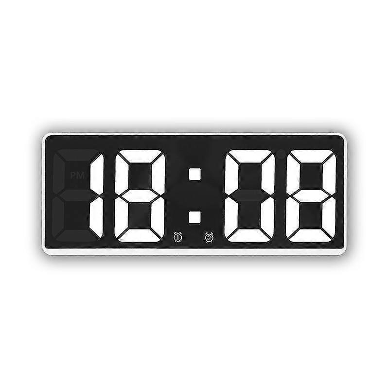 Large Display LED Alarm Clock with Snooze Function for Nightstand