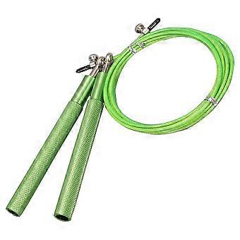 Snelheid springtouw met handvat en kogellager van aluminiumlegering voor vetverbranding, fitness, oefeningen