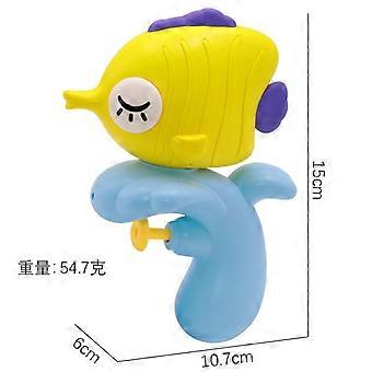 Cartoon Animal Water Gun Toy, Cute Clownfish Squirt Gun For Kids Summer Bath Play