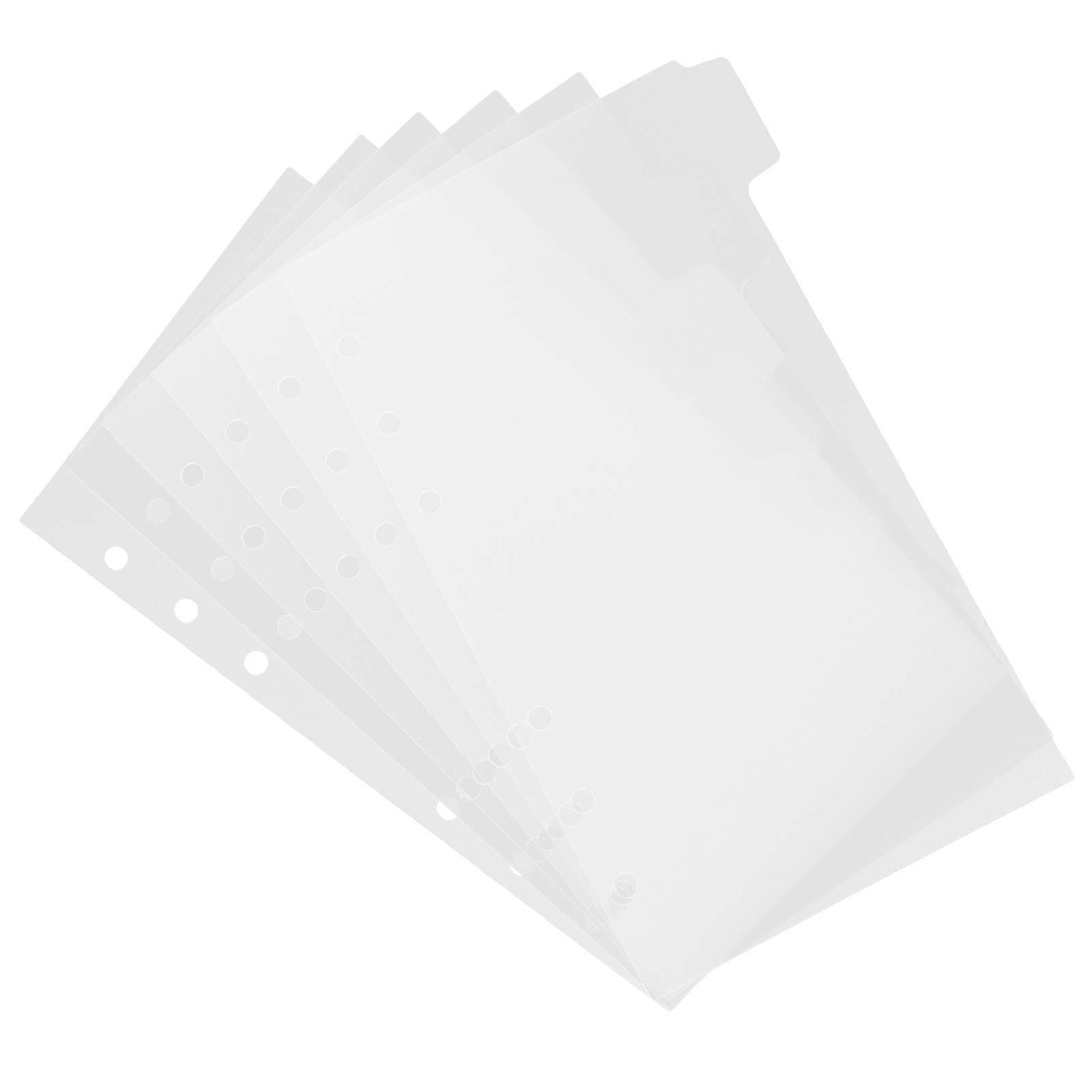 Active Binder Dividers for Organization with 6 Sheets Notebook Tabs