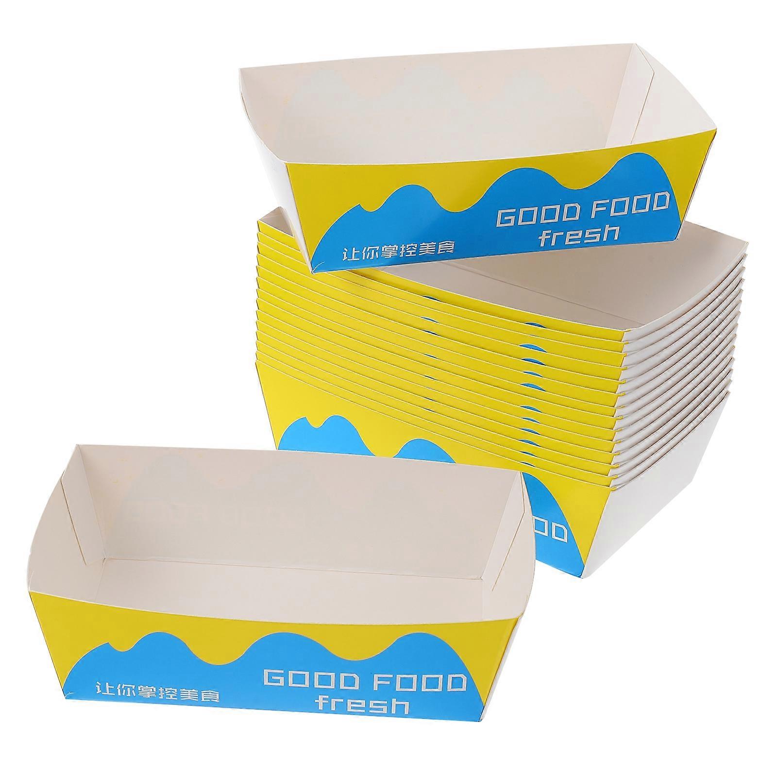 Fried Snack Container for Storage Use 100Pcs