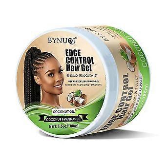 Edge Control Wax voor Zwarte Vrouwen Sterke Hold Niet-vette Haar Gel Vrouwen Edge Control Gel voor Afro Haar Geen Witte Resten, Glans, Afro Haar Producten voor