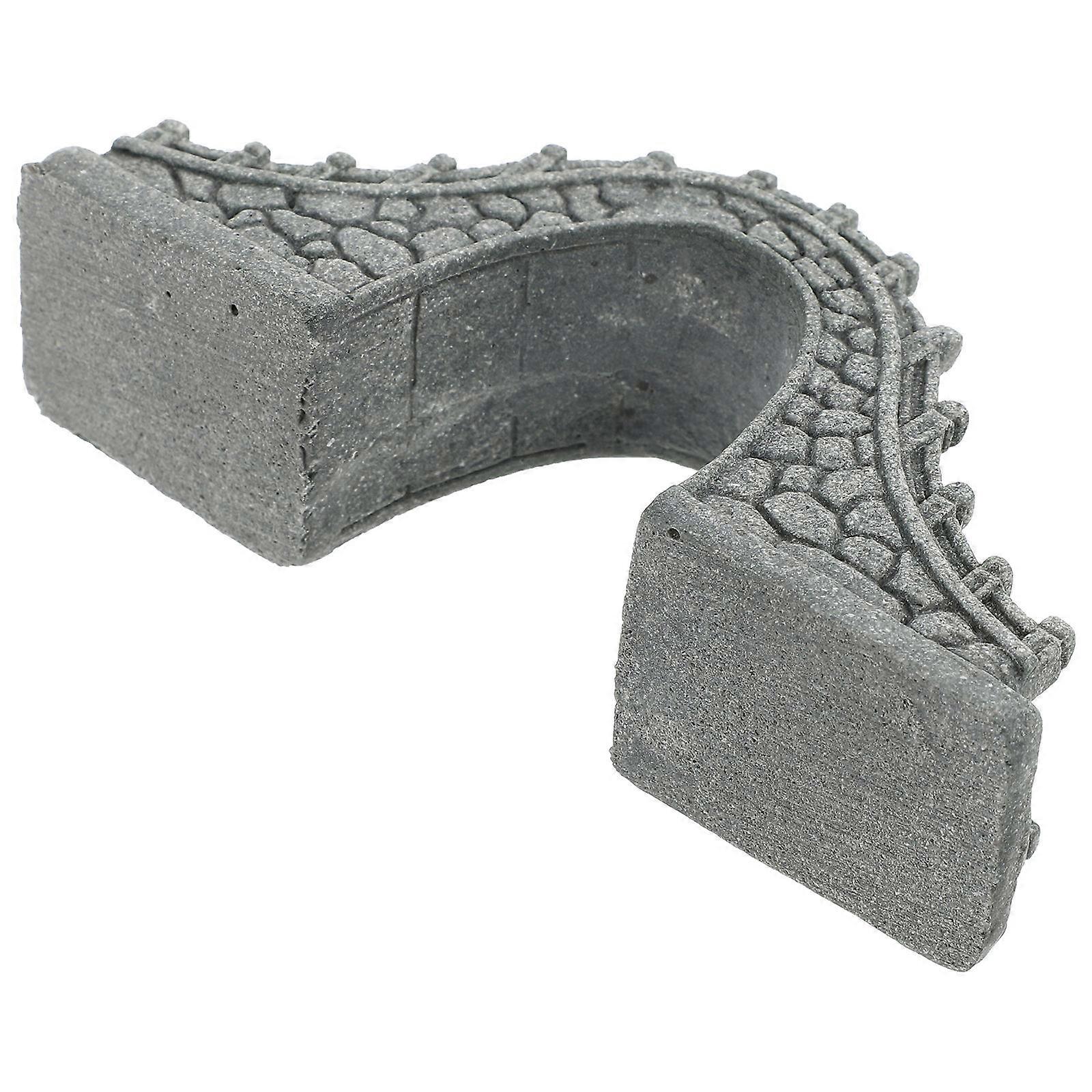Stone Bridge Model Simulation Bridge Decor for Decoration 1Pcs