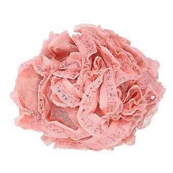 Pink Bath Ball Shower Ball for Cleaning Use 1 Piece Lace Bath Bubble Scrubber
