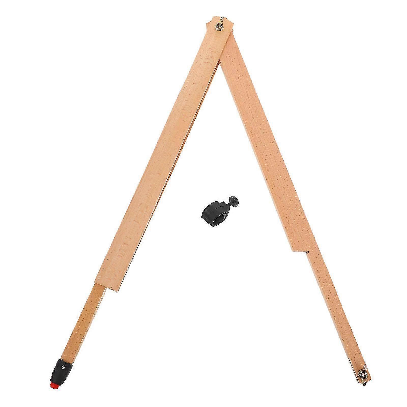Wood Compass Math Drawing Tool for Classroom Teaching 4Pcs Set