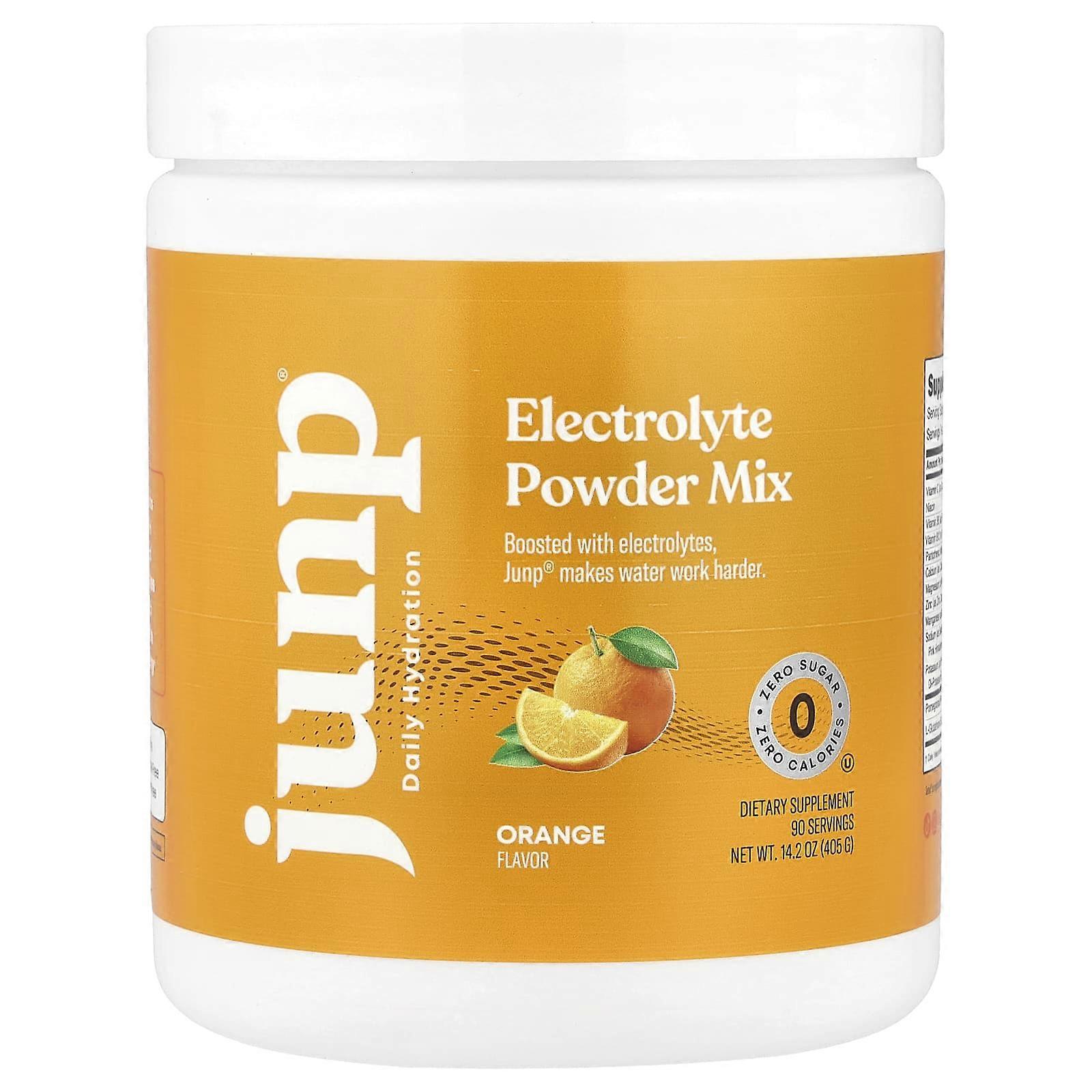 JUNP Hydration, Electrolyte Powder Mix, Orange, 14.2 oz (405 g)