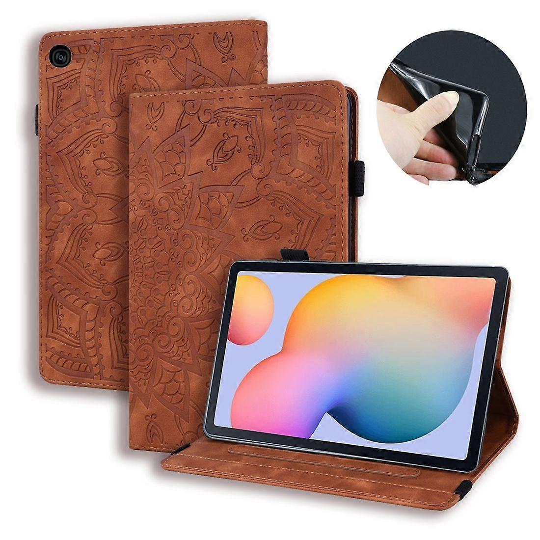 Calf Pattern Leather Case For Samsung Galaxy Tab S6 Lite