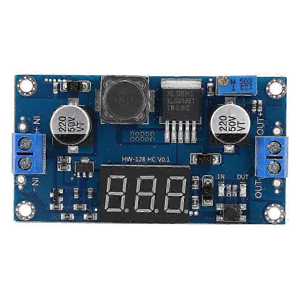 DC 4.5V 32V to 5-55V Adjustable Boost Converter Module With Voltmeter Display