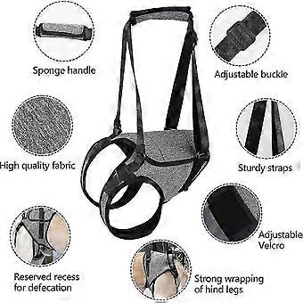 Dog Lifting Harness, Dog Support Harness compatible with Back Legs, Soft Dog Support Sling compatible with Injured Disabled Dogs