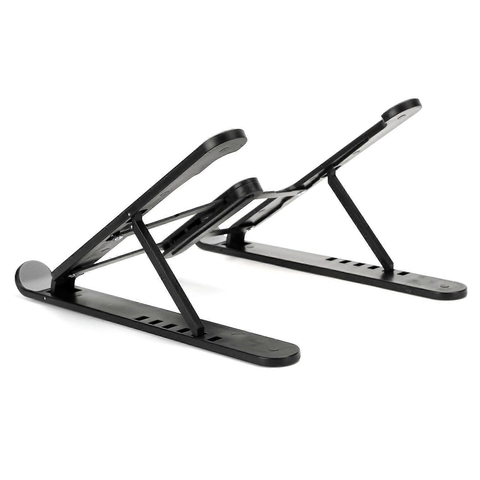 Portable Laptop Stand Foldable Non?Slip Tabletop Notebook Cooling Bracket Riser Adjustable Height