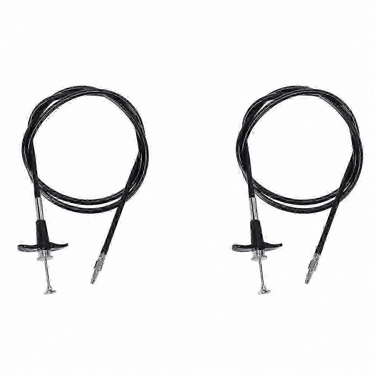 2-Pack 40" Mechanical Camera Shutter Release Cable with Locking Feature for Remote Control Photography