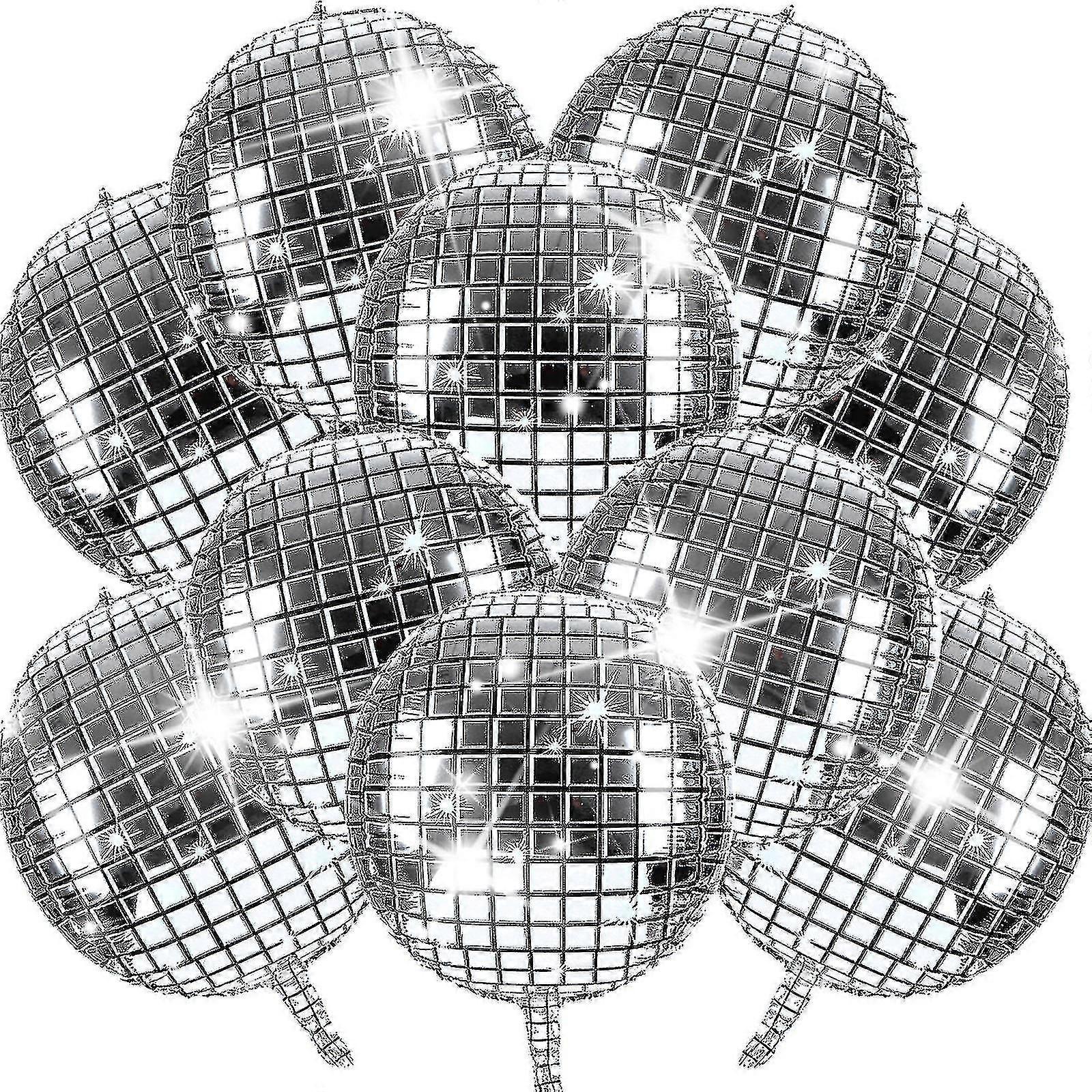Jule 10 Pack Diskokugleballoner