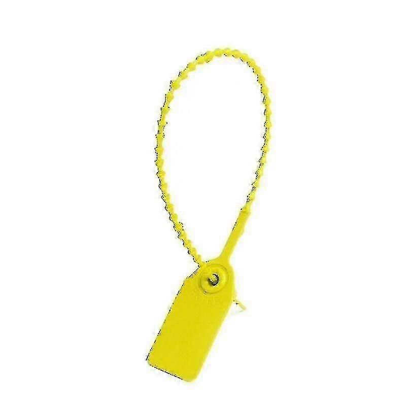 100pcs Pull Tight Seals Tamper Tags Self-locking Safety Zip Ties
