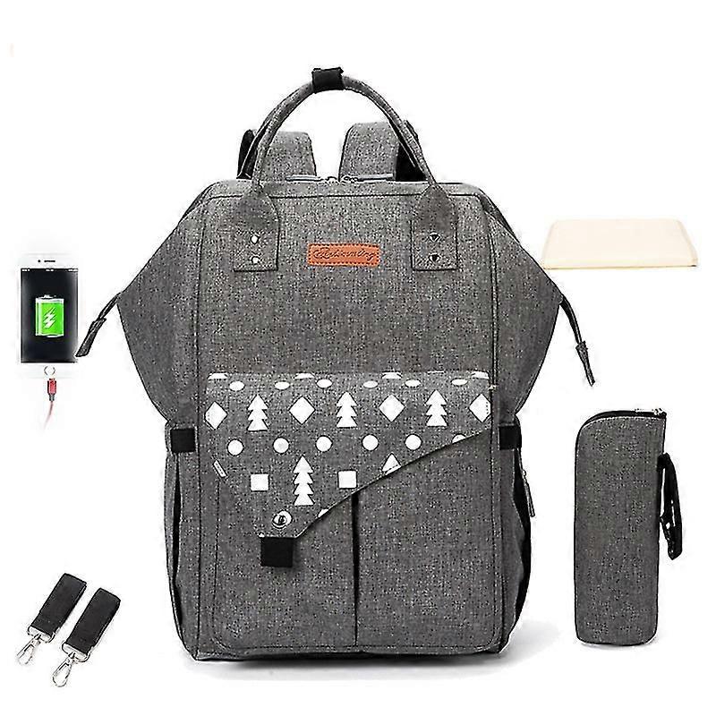 Large Capacity Multifunctional Baby Diaper Backpack