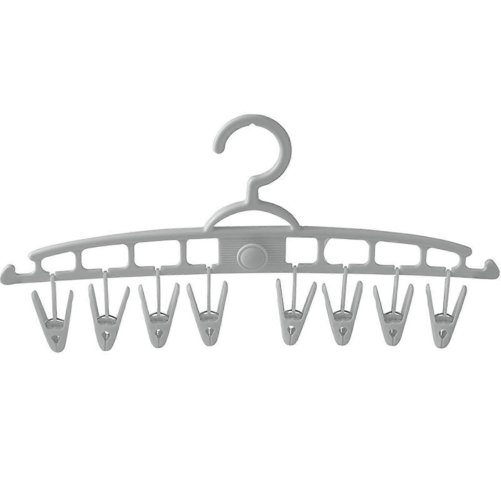 Sock Clip Drying Rack Space Saving Durable Non-slip Multi-functional Windproof Household Hanging Sock Storage