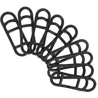 10pcs Fahrrad Licht Halterung Gurt Fahrrad Licht Halterung Taschenlampen Gurt Stabiler Lichter Riemen
