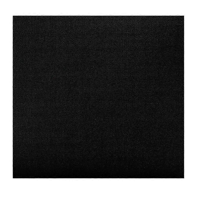 Iron-on patch twill black - patch, iron-on patch, size: 10.0 x 20.0 cm