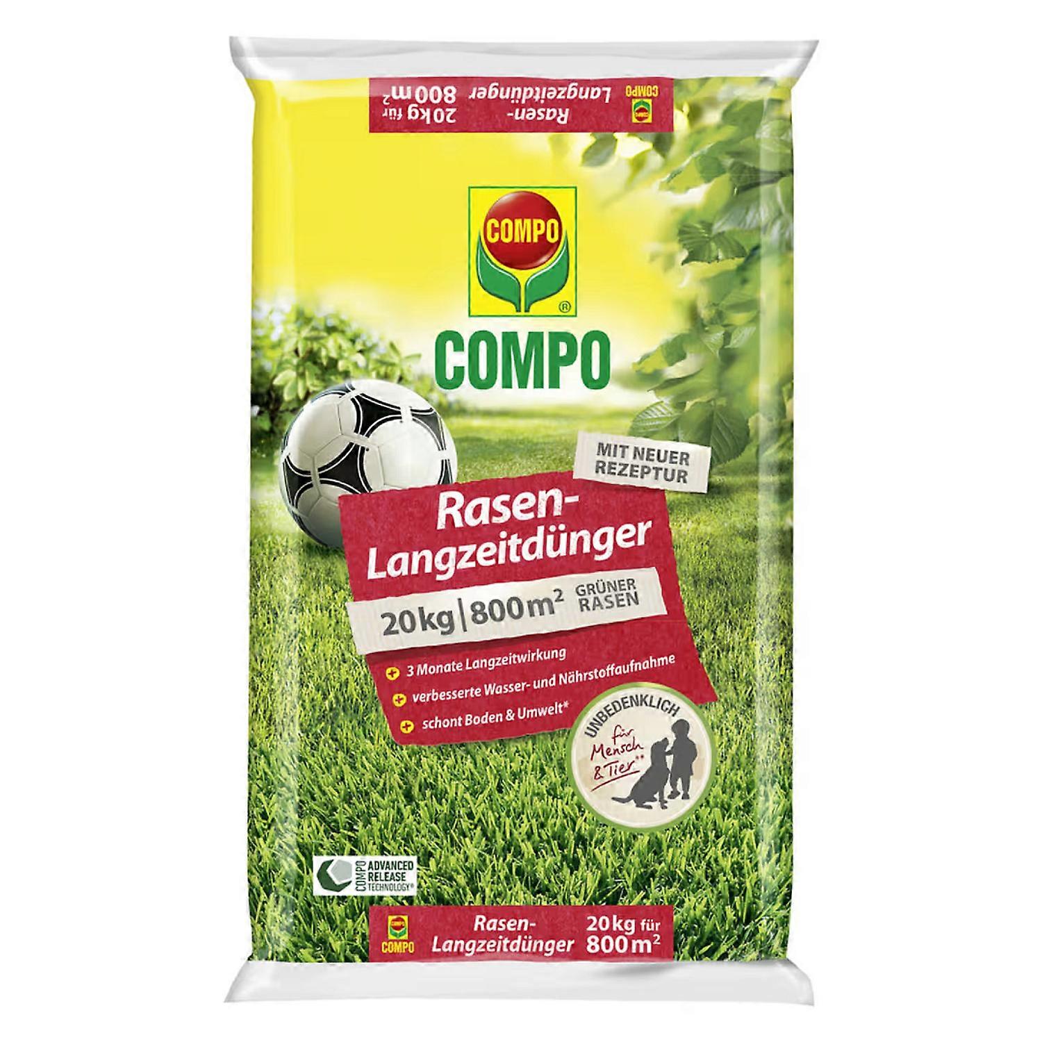 COMPO Rasen-Langzeitdünger, 20 kg