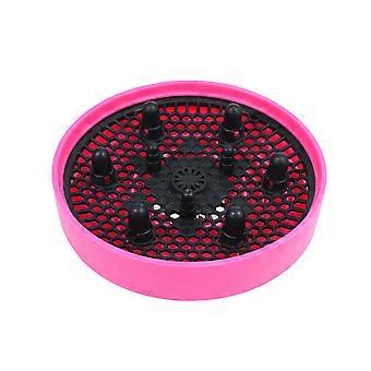 Foldable Silicone Hair Dryer Hairdryer Diffuser (Pink)