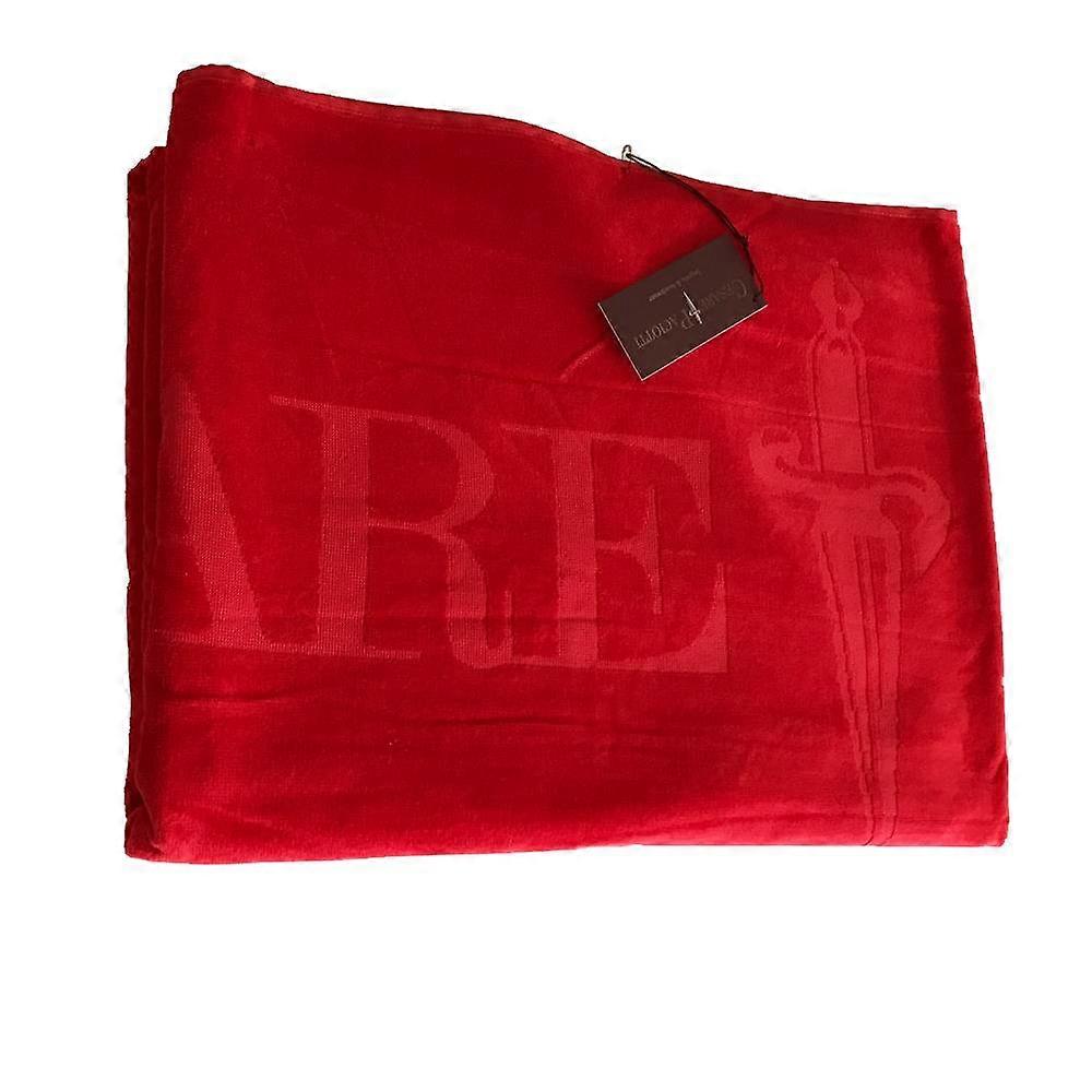 Cesare Paciotti red towel