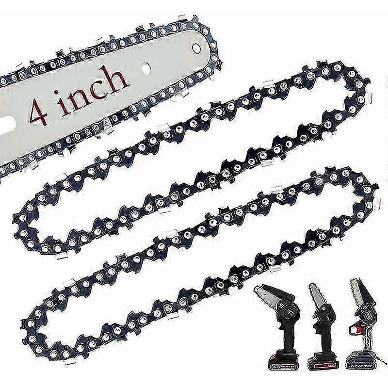 Replacement 4 Inch Mini Chainsaw Chain, Lightweight Cutting Component for Mini Chainsaw
