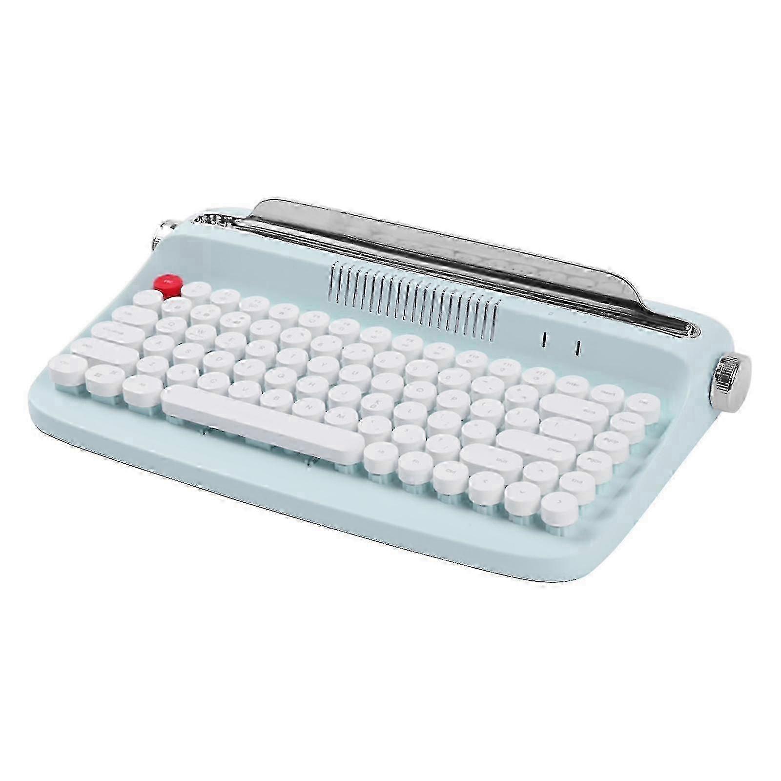 Mechanical Gaming Keyboard Bt Wireless Keyboard With Round Keycap For Windows