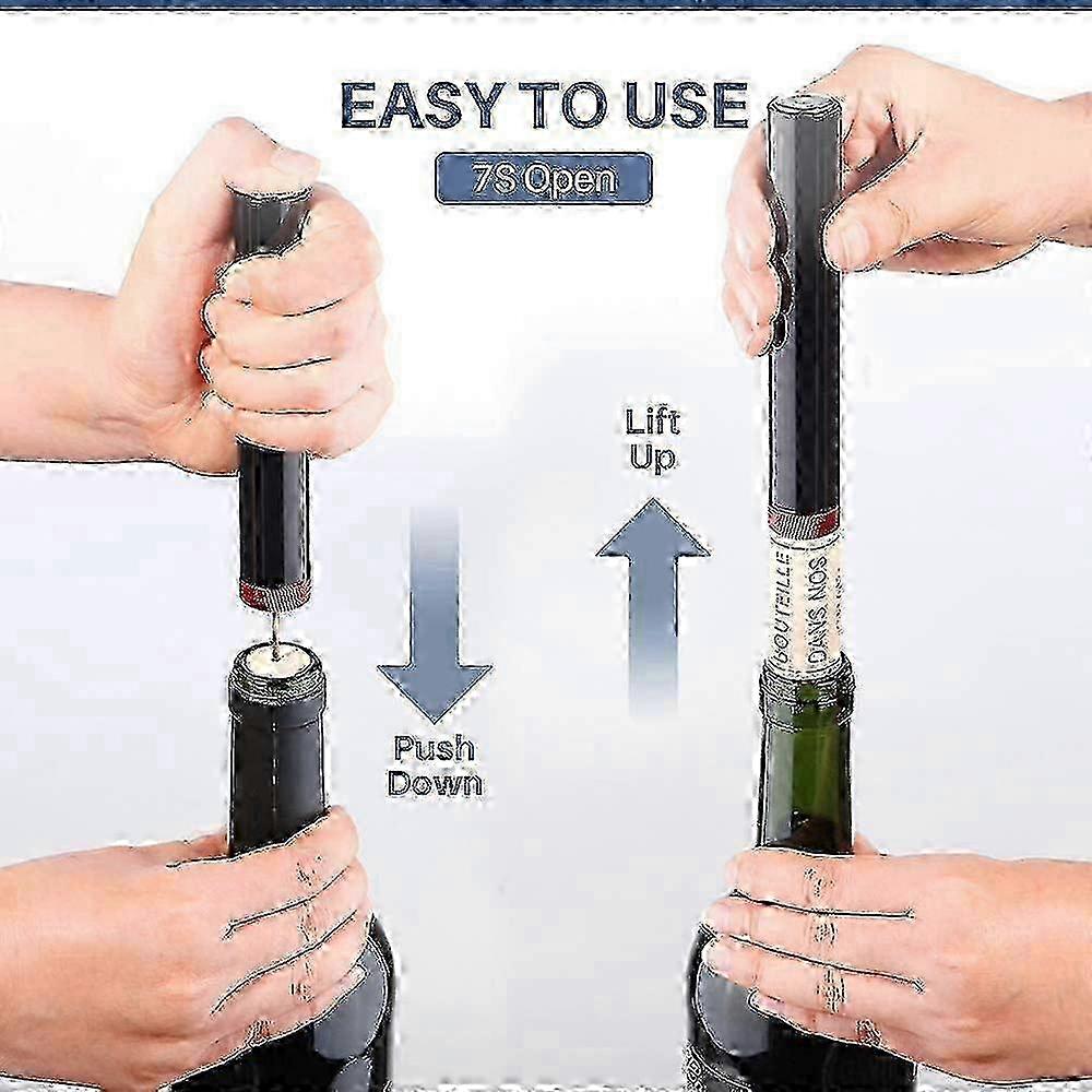 Aluminium Air Pressure Corkscrew