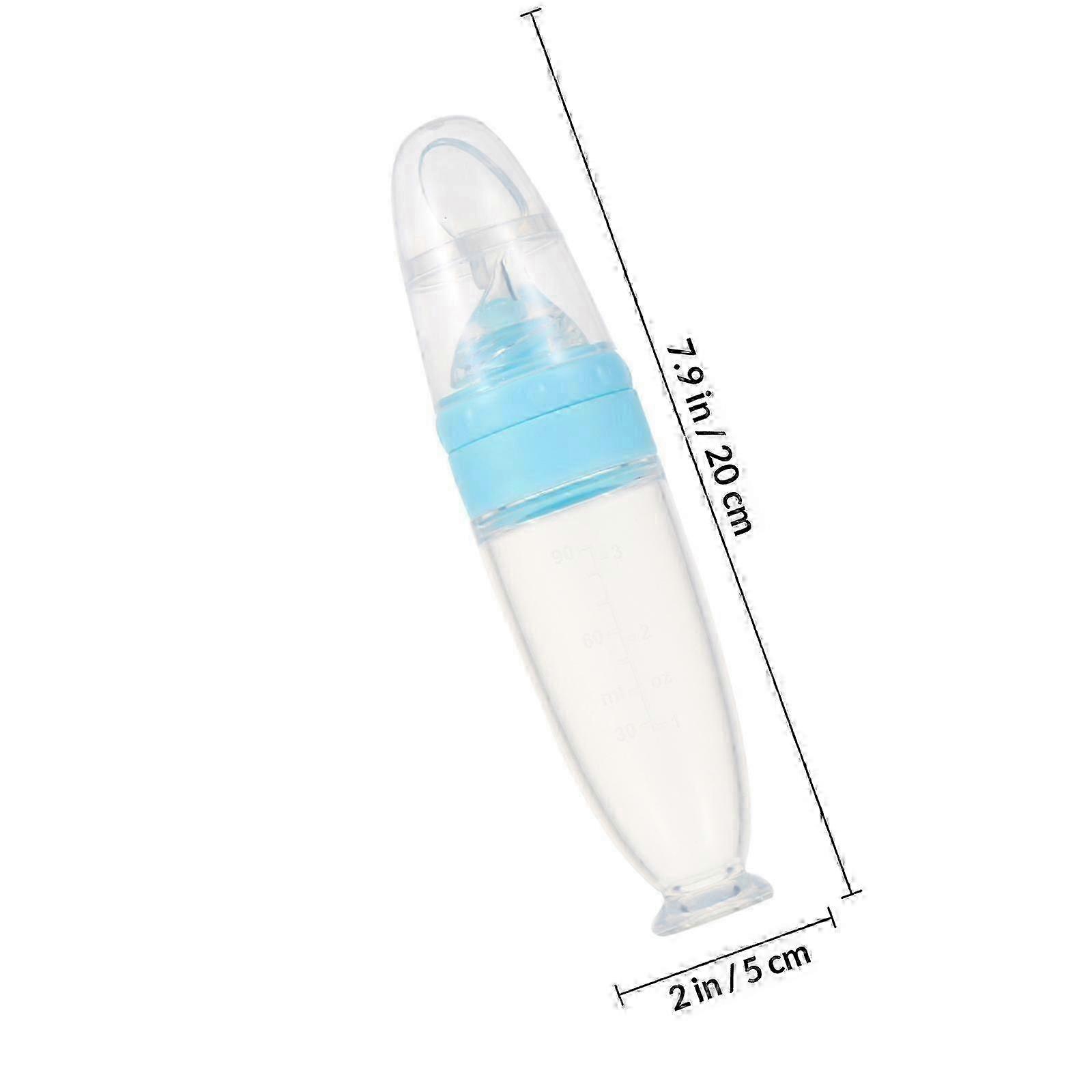 Food-Grade Silicone Squeeze Spoon Bottle