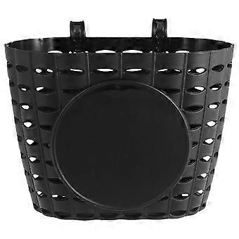 Detachable Plastic Bike Basket for Storage 1Set Black Kids Bike Accessory