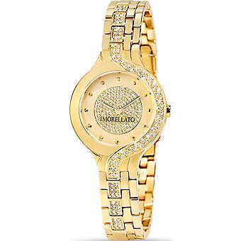 Morellato Burano Watch for Women Analog Quartz with Stainless Steel Bracelet Plated in Gold R0153117504