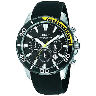 Lorus Watches Quartz Analog Man Watch with Silicone Bracelet RT343CX9