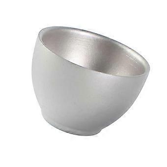 Portable Titanium Cup Camping Mug 50ml Water Coffee Teacup Outdoor Tableware@ff