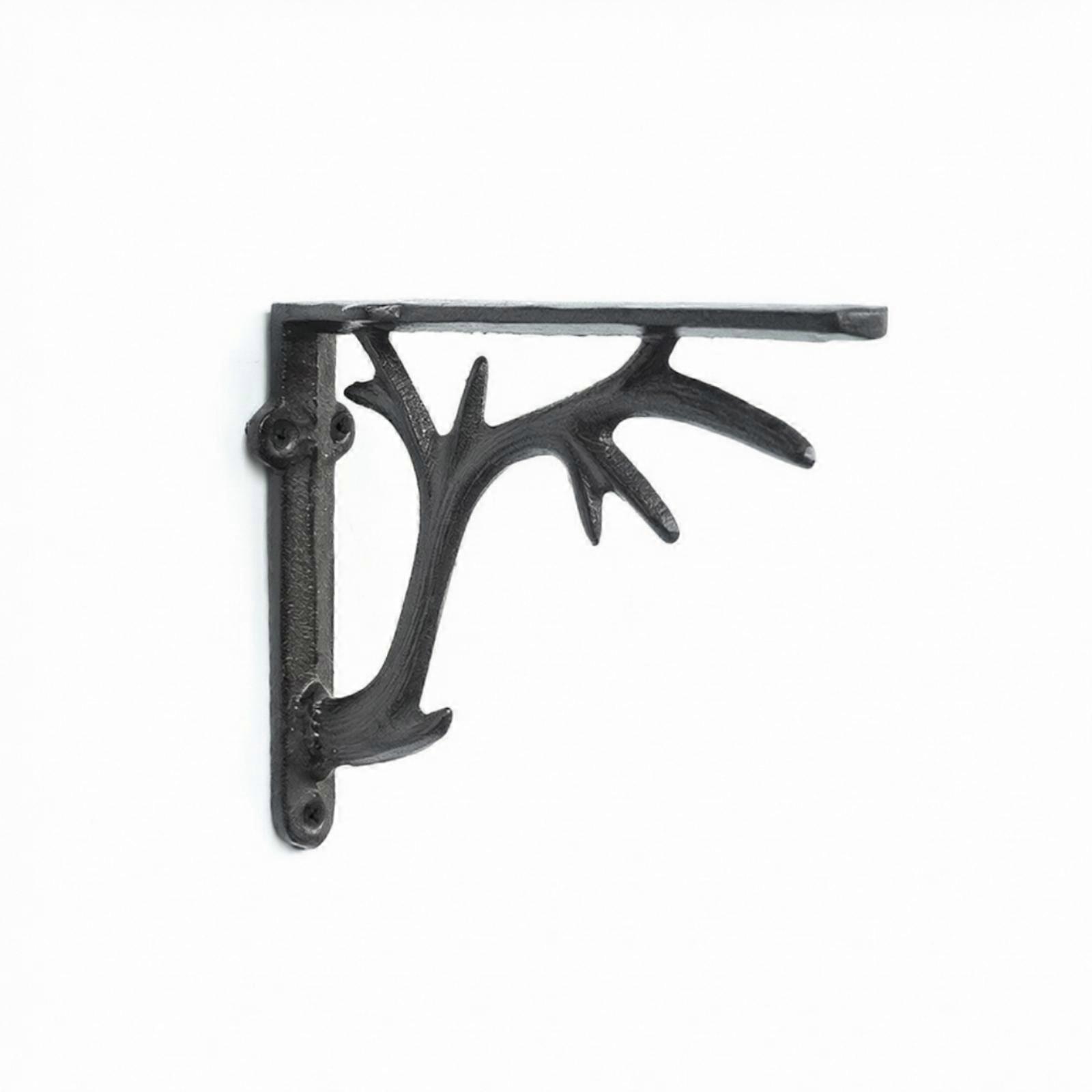 Deer Branch Wall Shelf Bracket Decorative Deer Branch Shelf Bracket Rustic
