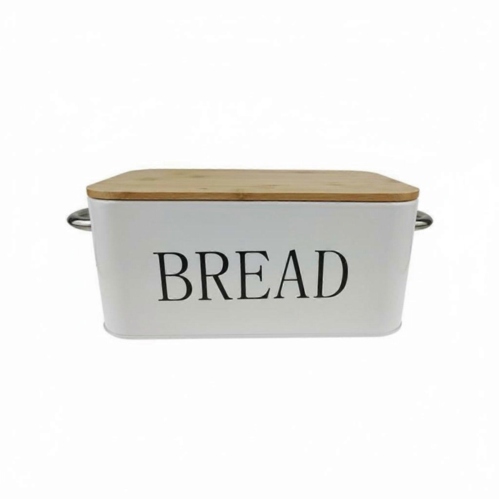 Bread Box Metal Bread Bin Easy to Clean for Kitchen Counter